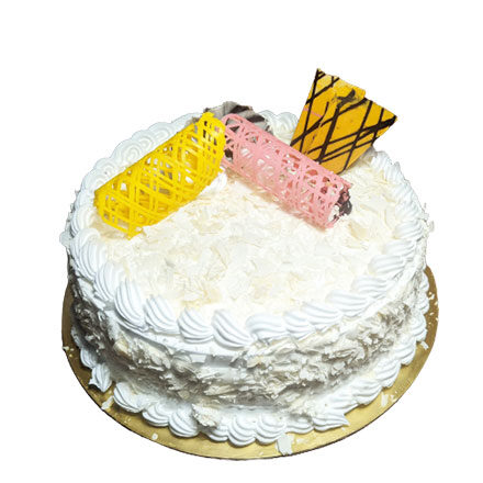 White Forest Cake